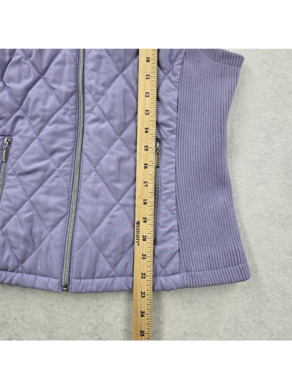 Lot of 3 Christopher Banks Quilted Vests Sz M Full Zip Layering Casual Outdoor - Picture 6 of 16